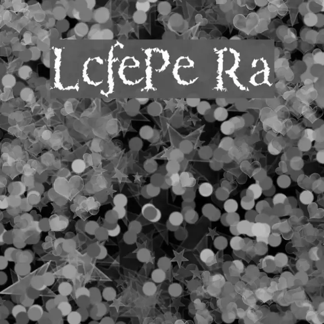 LucifersPension Roman Font examples