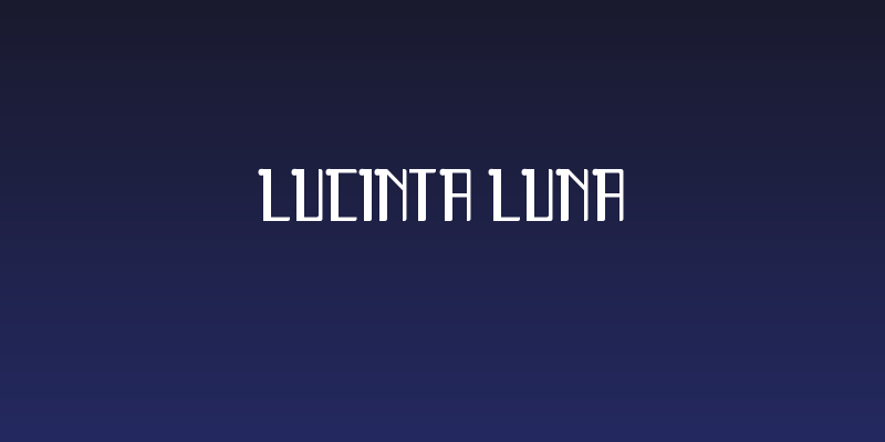 Lucinta Luna Social Header