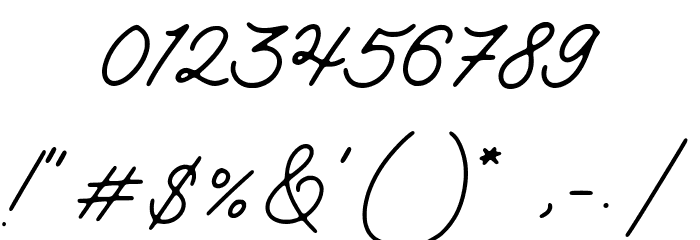 Luckangle Font OTHER CHARS