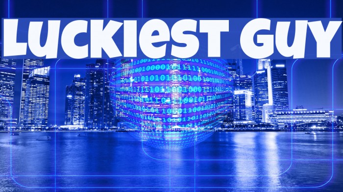Luckiest Guy Font examples