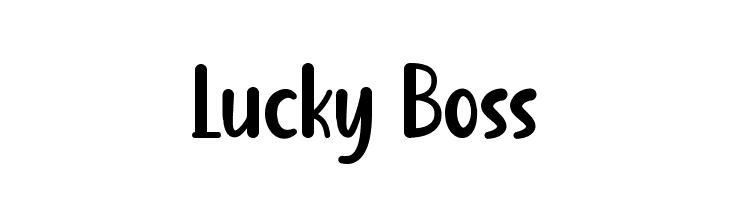 Lucky Boss  नि: शुल्क फ़ॉन्ट्स डाउनलोड