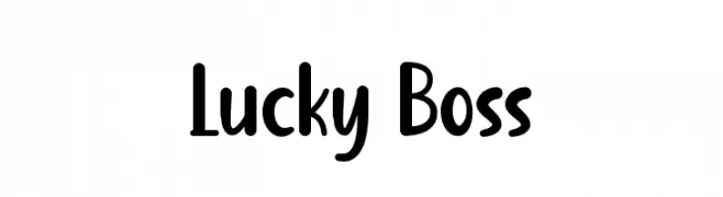 Lucky Boss  baixar fontes gratis