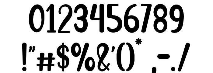 Lucky Boss Font OTHER CHARS