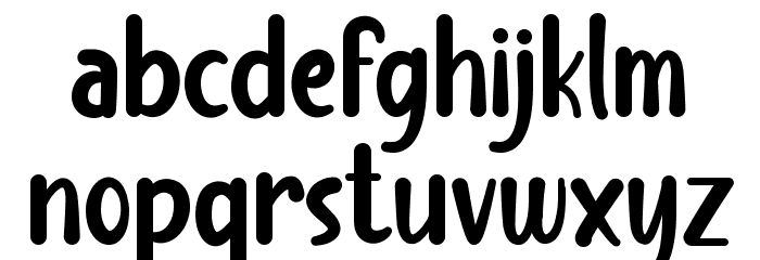 Lucky Boss Font LOWERCASE