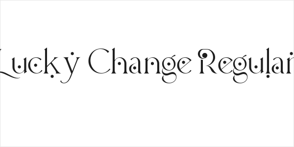 Lucky Change Regular Logo