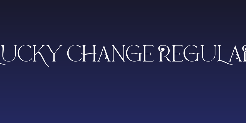 Lucky Change Regular Social Header