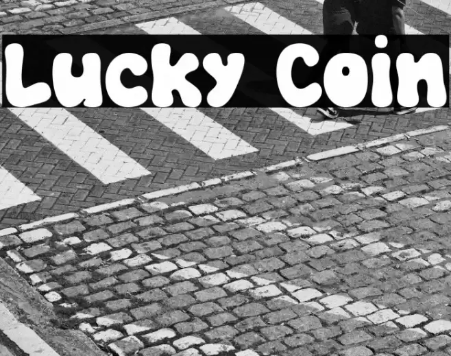 Lucky Coin Font examples