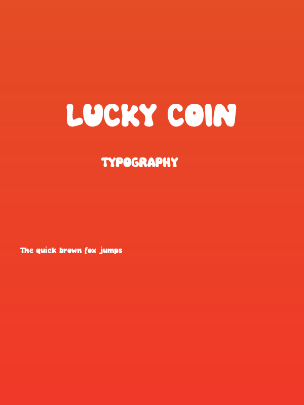 Lucky Coin Poster