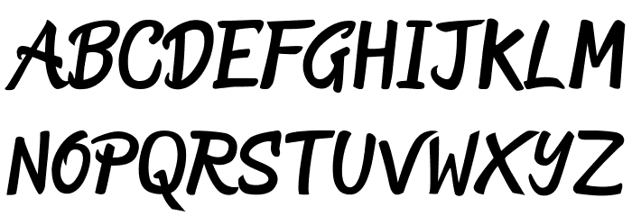 Lucky Dream Bold Demo Font OTHER CHARS