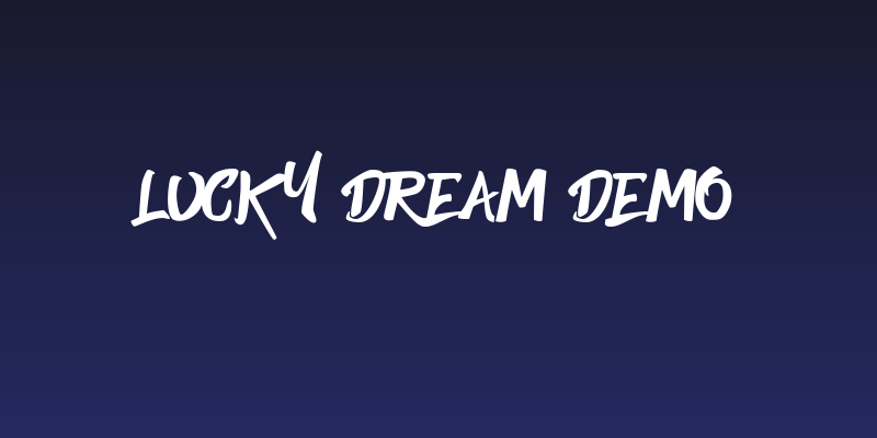Lucky Dream Demo Social Header