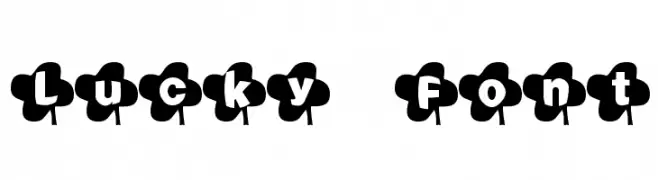 Lucky Font  baixar fontes gratis