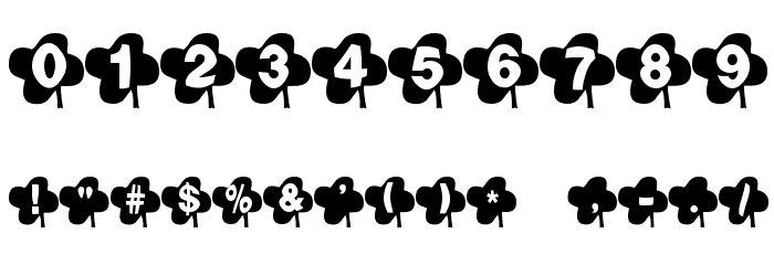 Lucky Font Font OTHER CHARS