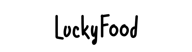 Lucky Food  les polices de caractères gratuit tlcharger