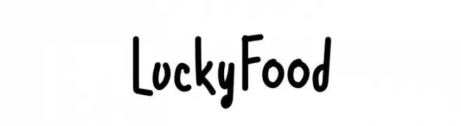 Lucky Food  Frei Schriftart Herunterladen
