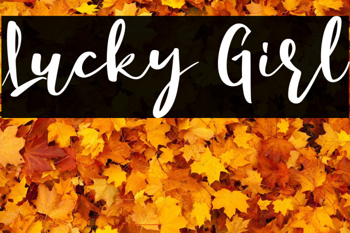 Lucky Girl Example 1