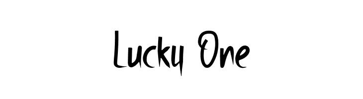 Lucky One  免费字体下载