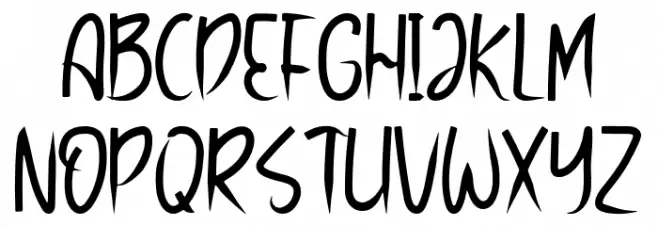 Lucky One Schriftart Groß