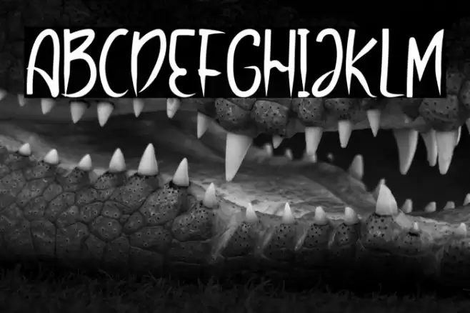 Lucky One Font examples