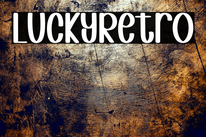 Lucky Retro Example 1