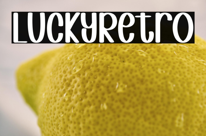 Lucky Retro Example 3