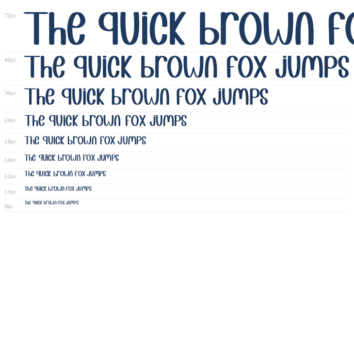 Lucky Retro Waterfall