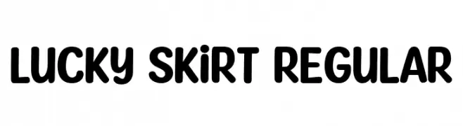 Lucky Skirt Regular  Descarca Fonturi Gratis