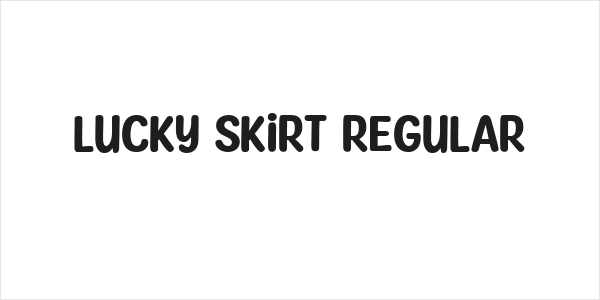Lucky Skirt Regular Logo