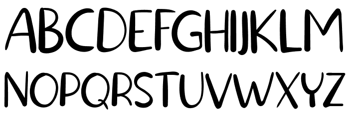 Lucky Smith Sans Serif FREE Font OTHER CHARS