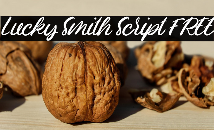 Lucky Smith Script FREE Example 2