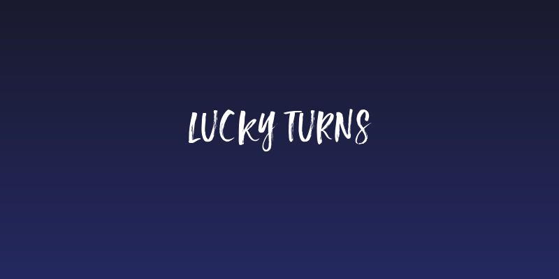 Lucky Turns Social Header