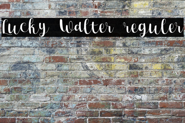 Lucky Walter reguler Example 1