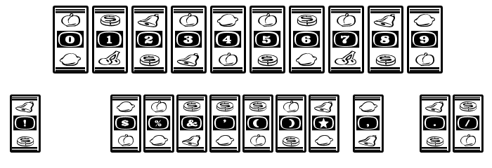 LuckyApe Font OTHER CHARS