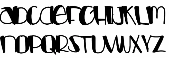 LuckyCharms Font LOWERCASE