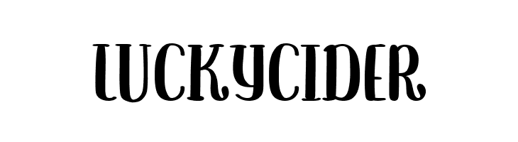 LuckyCider  baixar fontes gratis