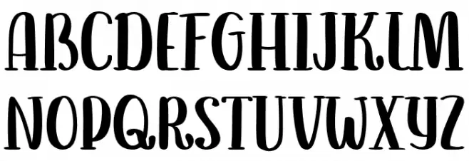 LuckyCider Font Litere mici