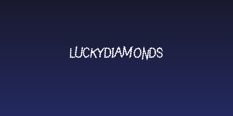 LuckyDiamonds Social Header