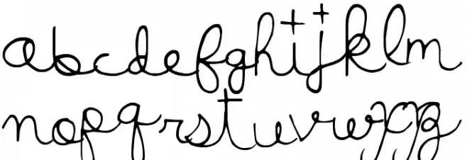 LuckyMoney Font UPPERCASE