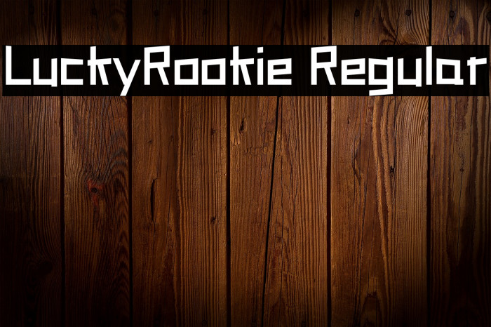 LuckyRookie Regular Example 1