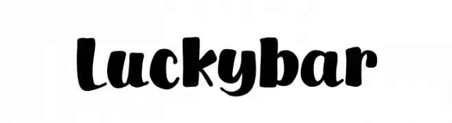 Luckybar  Frei Schriftart Herunterladen
