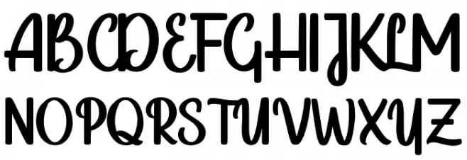 Luckyfield Font Litere mari