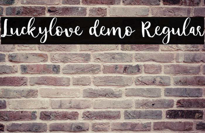 Luckylove demo Regular Example 2