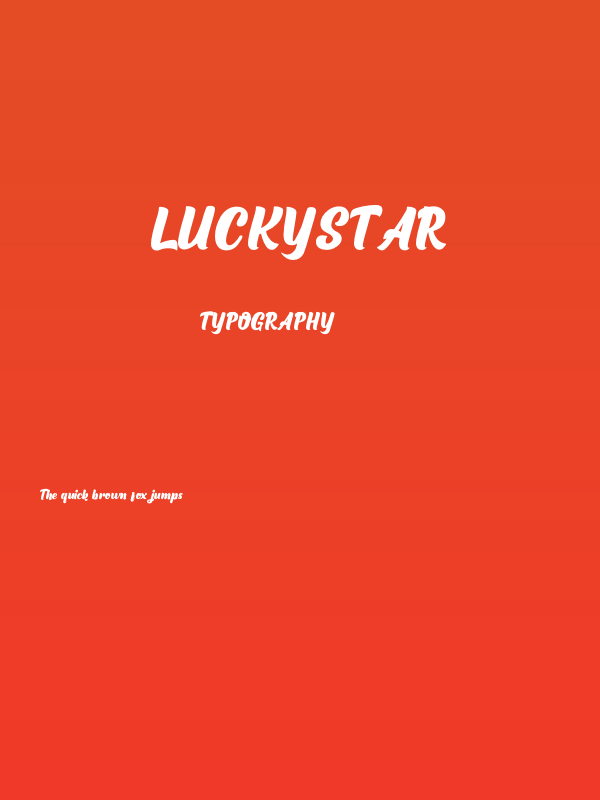 Luckystar Poster
