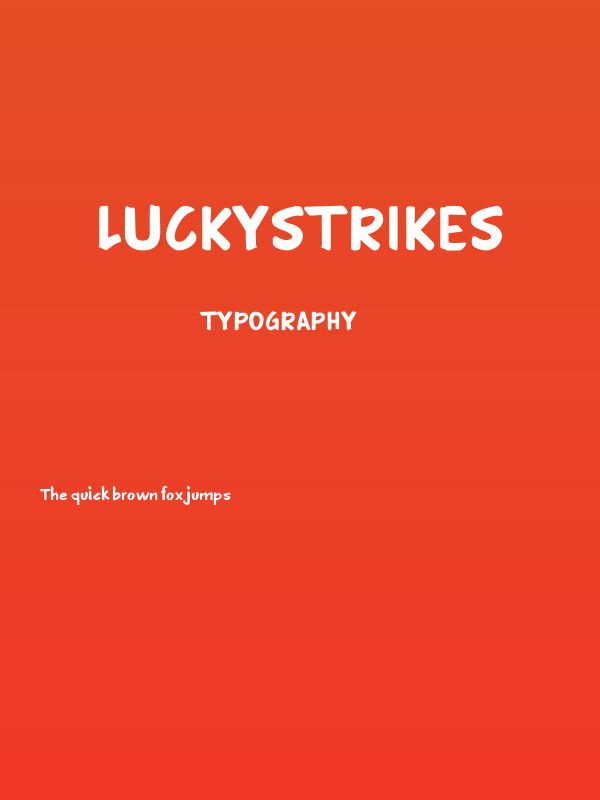 Luckystrikes Poster