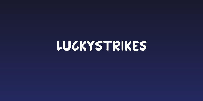 Luckystrikes Social Header