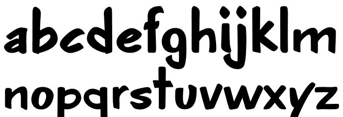 Luckystrikes Font LOWERCASE