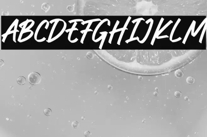 Luckyvibe PERSONAL USE ONLY! Font examples