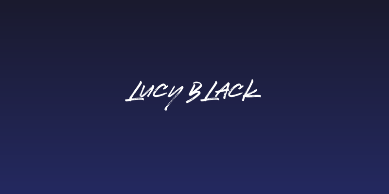 Lucy Black Social Header