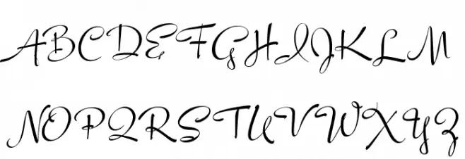LucyScript Fonte MAIÚSCULAS