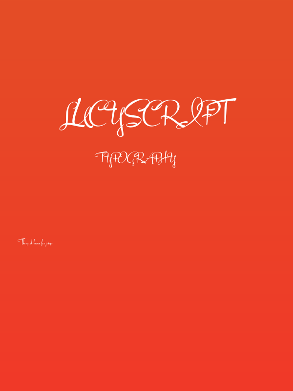 LucyScript Poster