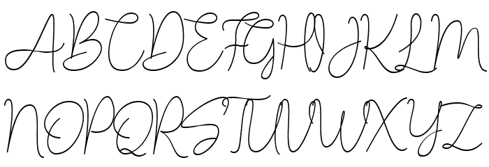 Lucylane Free Regular Font OTHER CHARS